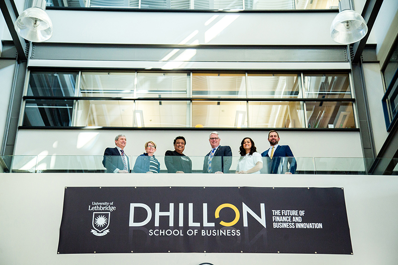 Dhillon-School-of-Business-at-University-of-Lethbridge-Calgary-Foyer-July2020